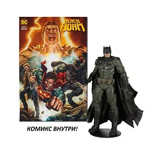 Фигурка Batman — McFarlane Page Punchers w Black Adam Comic Book