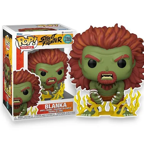 Фигурка Street Fighter Blanka — Funko Pop Vinyl 2099
