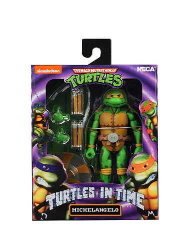 Фигурка Микеланджело — Neca Teenage Mutant Ninja Turtles in Time Michelangelo