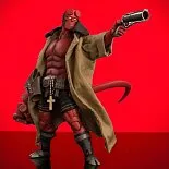 Фигурка Хэллбоя — 1000toys Hellboy 30th Ann Edition 1/12