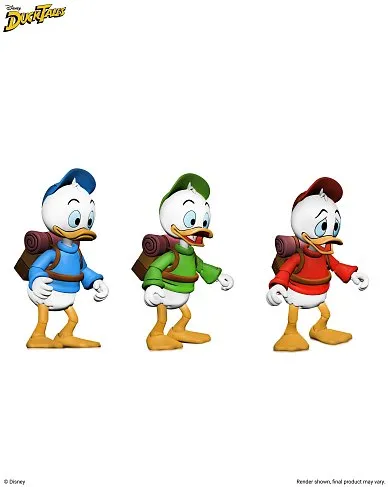Фигурки Утиные Истории — Neca DuckTales Ultimate Huey, Dewey, and Louie Action Figure 3-Pack