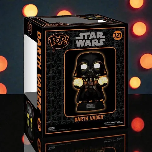 Фигурка Darth Vader Halloween Light-Up — Star Wars Super Funko Pop! Vinyl 727