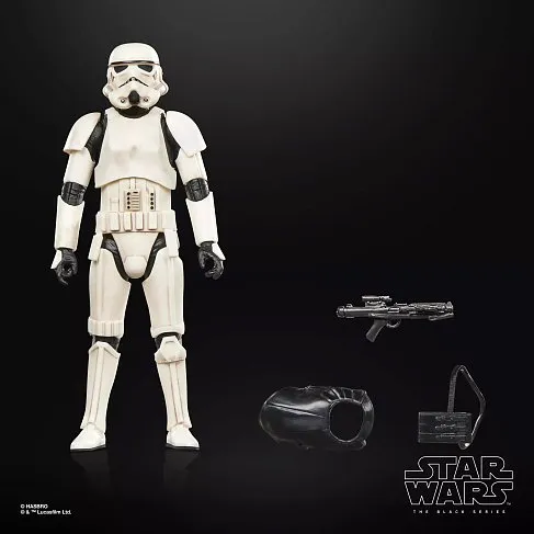 Фигурка Mandalorian And Grogu Imperial Remnant Stormtrooper 05 — Hasbro Star Wars Black Series Figure