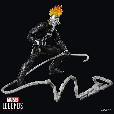 Фигурка Ghost Rider Robbie Reyes — Hasbro Marvel Legends BAF Box Figure