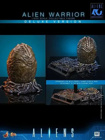 Фигурка Чужой — Hot Toys MMS899 Aliens Alien Warrior 1/6 Deluxe Version