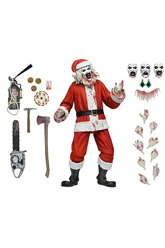 Фигурка Terrifier 3 Ultimate Bloody Santa Suit Art the Clown — Neca Figure