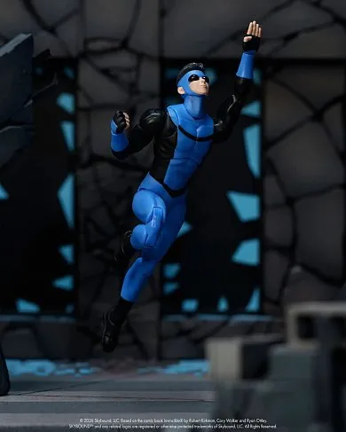 Фигурки Неуязвимый — Invincible With Kid Omni Man & Conquest Limited Action Figure Set
