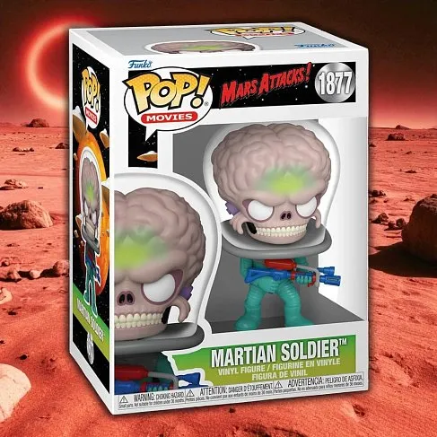 Фигурка Mars Attacks Martian Soldier — Funko Pop! Vinyl 1877