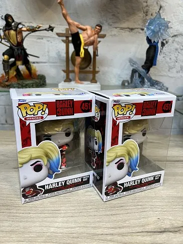 Фигурка Harley Quinn with Bat — Funko Pop! Vinyl 451 BD