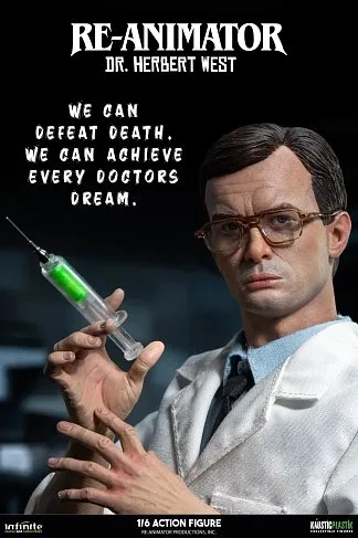 Фигурка Re-animator Doctor Herbert West — Infinite Kaustic Plastik 1/6 Deluxe Edition
