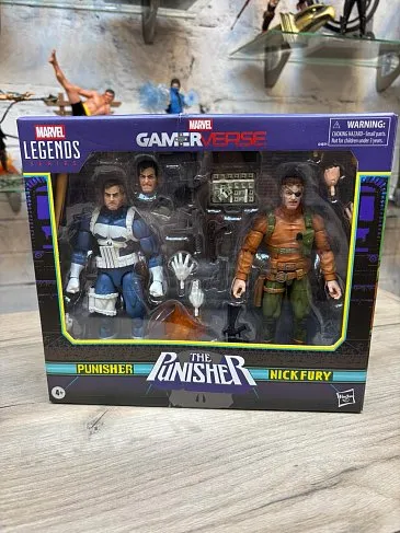 Фигурка Punisher and Nick Fury — Hasbro Marvel Legends Gamerverse BD