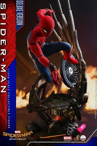 Фигурка Спайдермен — Hot Toys Spider-Man Homecoming Quarter Scale 1/4 Deluxe