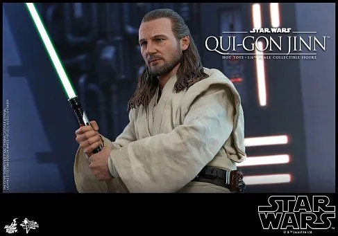 Фигурка Qui-Gon Jinn — Hot Toys Star Wars Episode I Figure 1/6