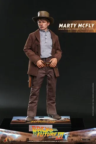 Фигурка Марти МакФлай — Hot Toys MMS616 BttF3 Marty McFly 1/6 Figure