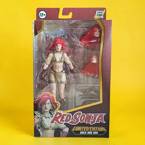 Фигурка Red Sonja Limited Gold and Red — Boss Fight Studio Epic HACKS Figure