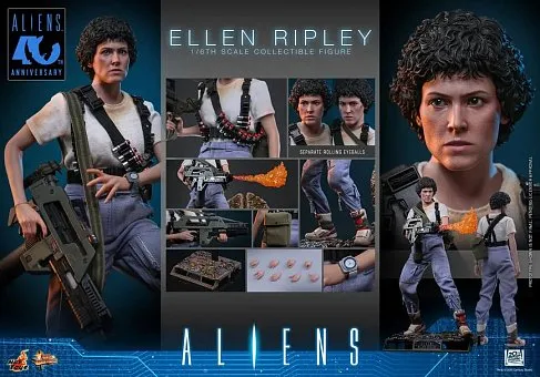 Фигурка Рипли — Hot Toys MMS895 Aliens Ellen Ripley 1/6 Deluxe Version