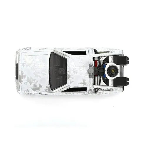 Модель ДеЛориан — Back to the Future 40th Anniversary Delorean Frost Effect 1/32 Die-cast Model Van Box Limited Edition