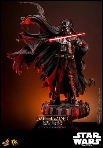 Фигурка Darth Vader Battle Damaged — Hot Toys DX45 Star Wars 1/6 Deluxe