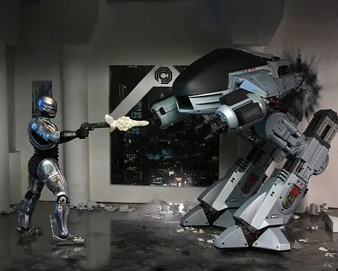 Фигурка Робокоп — Neca Robocop Ultimate Battle-Damaged w Chair