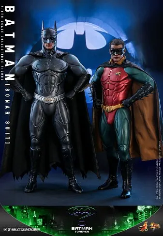 Фигурки Бэтмен — Hot Toys MMS593/594 Batman Forever Batman Robin 1/6