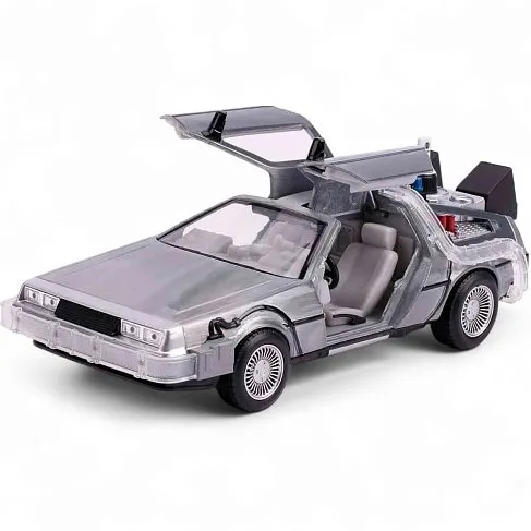 Модель ДеЛориан — Back to the Future 2 Die-Cast Time Machine 1/24