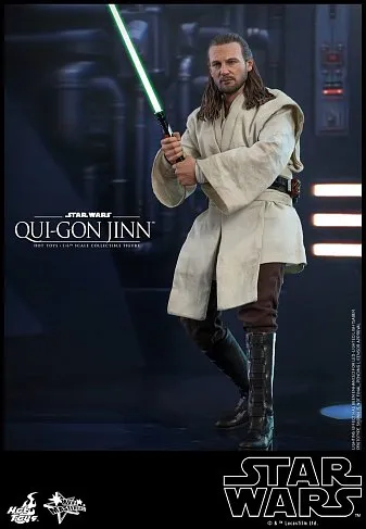 Фигурка Qui-Gon Jinn — Hot Toys Star Wars Episode I Figure 1/6