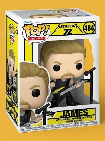 Фигурка Metallica James 72S — Funko Pop! Rocks Vinyl 484