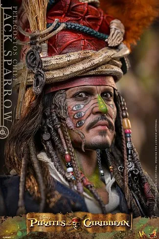 Фигурка Jack Sparrow Pelegostos Chief — Hot Toys DX38 Pirates Of The Caribbean 1/6