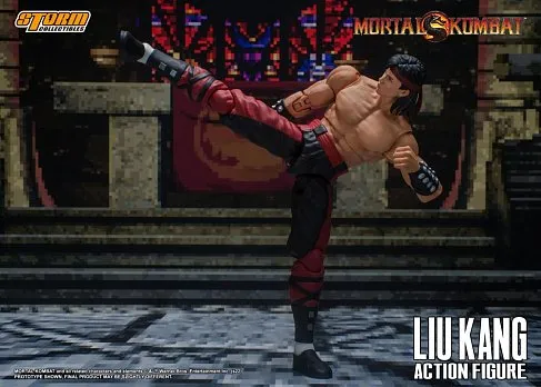 Фигурка Liu Kang and Dragon — Storm Collectibles Mortal Kombat 1/12 Set
