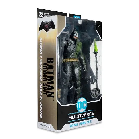 Фигурка Batman Armored Suit — McFarlane Toys Batman v Superman Platinum Edition