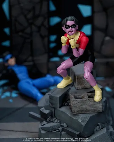 Фигурки Неуязвимый — Invincible With Kid Omni Man & Conquest Limited Action Figure Set