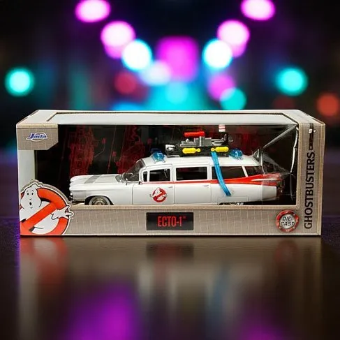 Модель Ecto-1 — Ghostbusters Diecast Model 1/24 1959 Cadillac