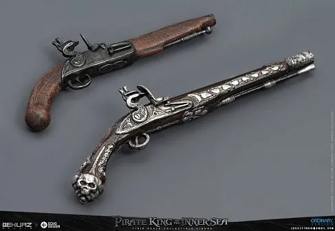 Фигурка Captain Barbossa — Ekuaz Studio x Echo Design EKS012R Pirates of the Caribbean 1/6