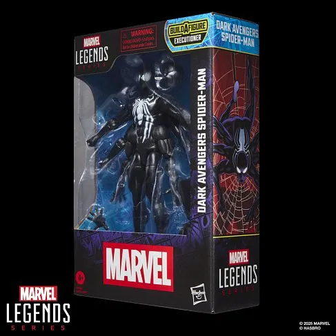 Фигурка Dark Avengers Spider-man — Hasbro Marvel Legends Executioner BAF