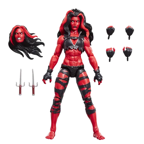 Фигурка Red She-Hulk — Hasbro Marvel Legends Figure
