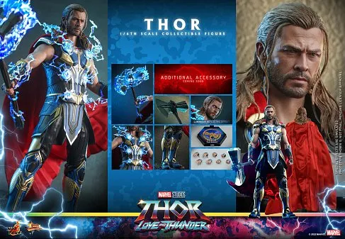 Фигурка Тор — Hot Toys Love and Thunder MMS655 1/6 Thor