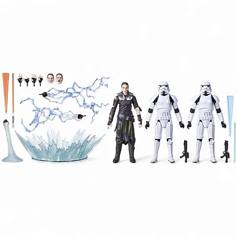 Фигурки Force Unleashed Starkiller w Stormtroopers — Hasbro Star Wars Black Series