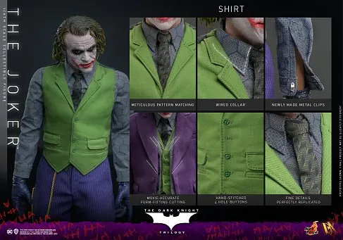 Фигурка The Joker — Hot Toys DX32 The Dark Knight Trilogy 1/6