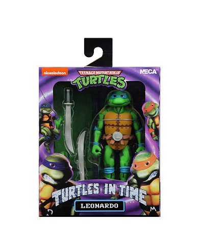 Фигурка Леонардо — Neca Teenage Mutant Ninja Turtles in Time Leonardo