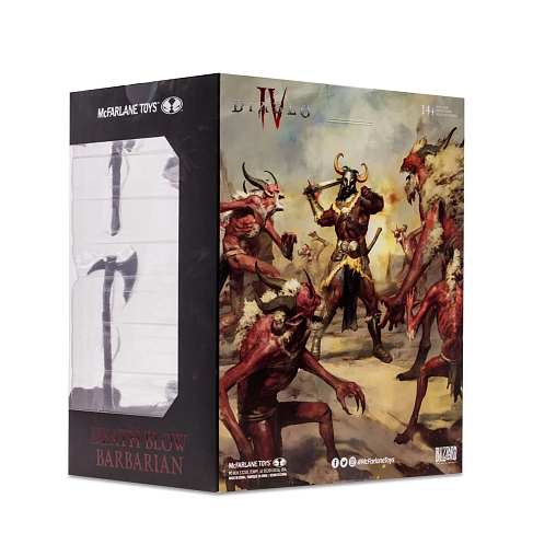 Фигурка Barbarian Common — McFarlane Toys Diablo IV Posed Figure