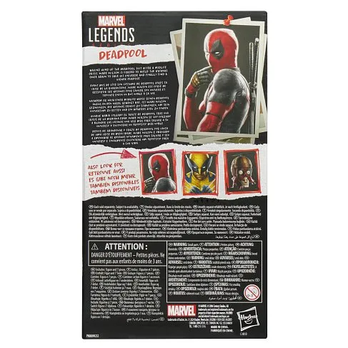 Фигурка Дэдпул — Hasbro Marvel Legends Deadpool and Wolverine Figure