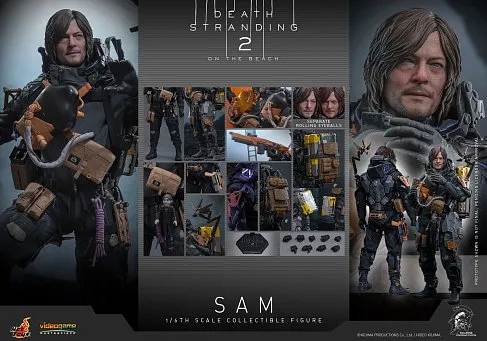 Фигурка Death Stranding 2 On the Beach Sam — Hot Toys VGM75 1/6