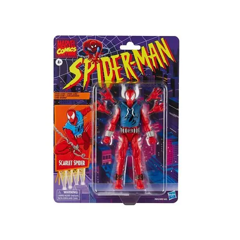 Фигурка Scarlet Spider — Hasbro Marvel Legends Vintage