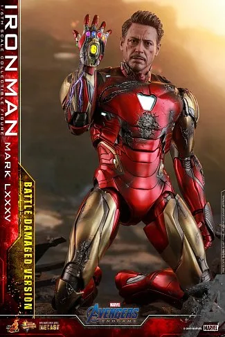 Фигурка Iron Man Mark LXXXV — Hot Toys Avengers Endgame Battle Damaged 1/6