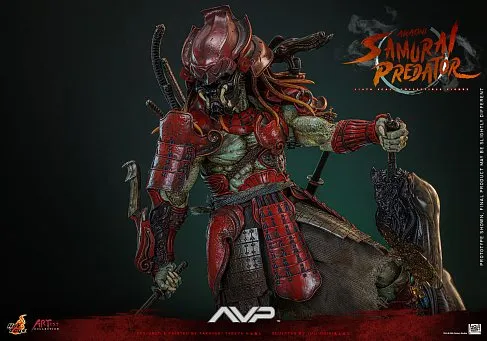 Фигурка Akaoni Samurai Predator — Hot Toys AC06 Alien vs Predator 1/6