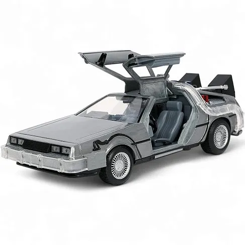 Модель ДеЛориан — Back to the Future Die-Cast Time Machine 1/24