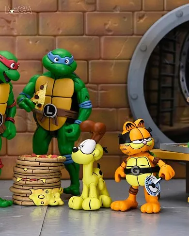 Фигурка Garfello and Odie — Neca Garfield Ultimate Figure