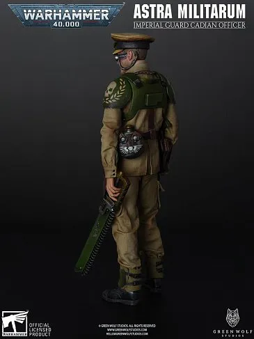 Фигурка Cadian Officer — Green Wolf Warhammer 40000 1/6 Figure