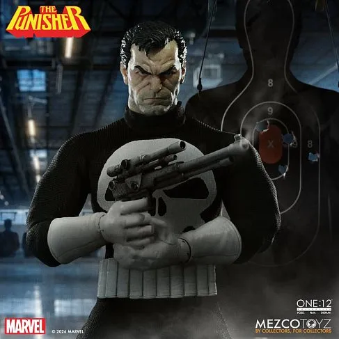 Фигурка Каратель — Mezco Marvel 1/12 Punisher