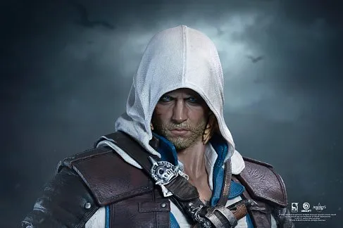 Фигурка Assassins Creed Black Flag Resynced Edward Kenway — Pure Arts 1/4 Scale Bust